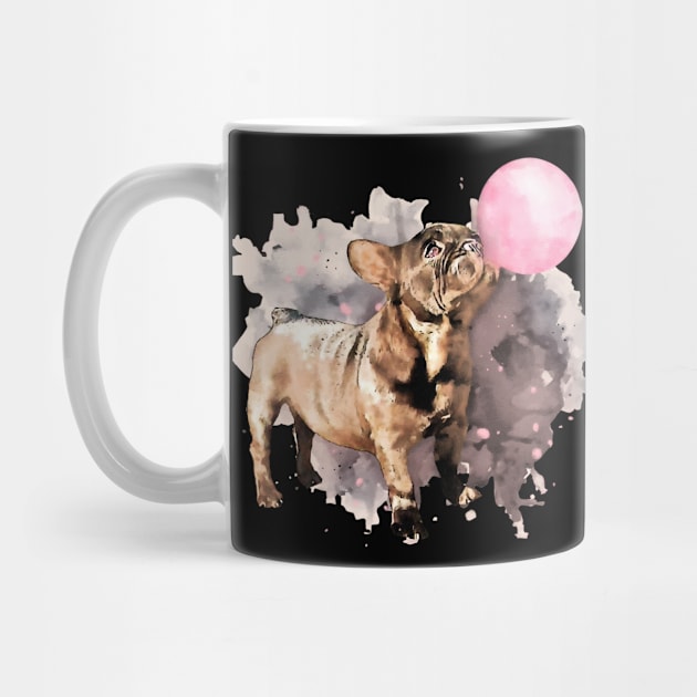 French bulldog, Frenchie 21 by Collagedream